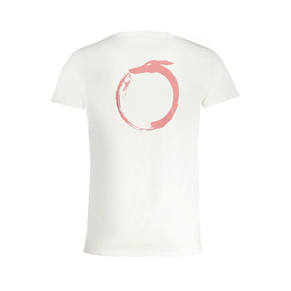 Trussardi White Cotton T-Shirt - T-Shirts