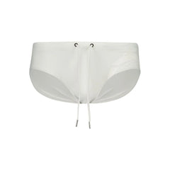 Trussardi White Elastane Swimwear
