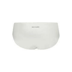 Trussardi White Elastane Swimwear - Swim Briefs