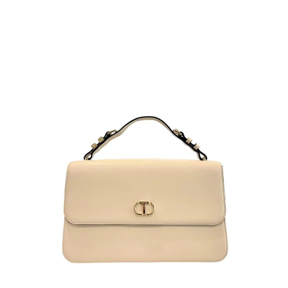 Twinset Beige Polyethylene Shoulder Bag