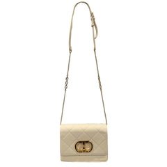 Twinset Beige PU Women Crossbody Bag