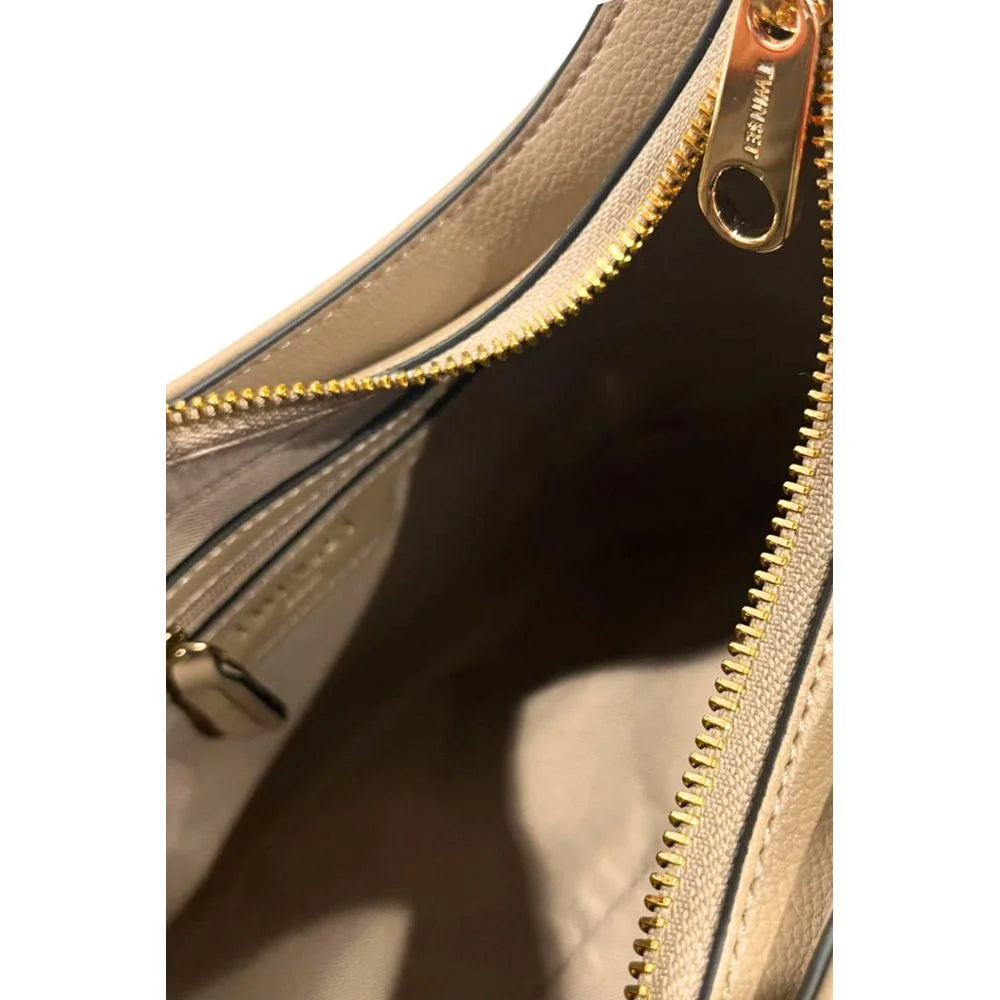 Twinset Beige PU Women Shoulder Bag - Shoulder Bags