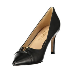 Twinset Pantof Clasici Femei Negru din Piele - Pantofi cu Toc