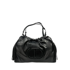 Twinset Black Polyethylene Clutch Bag