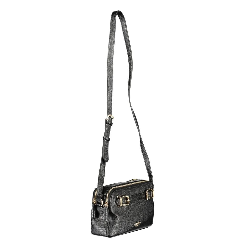 Twinset Black Polyethylene Women Handbag - Cross Body Bags