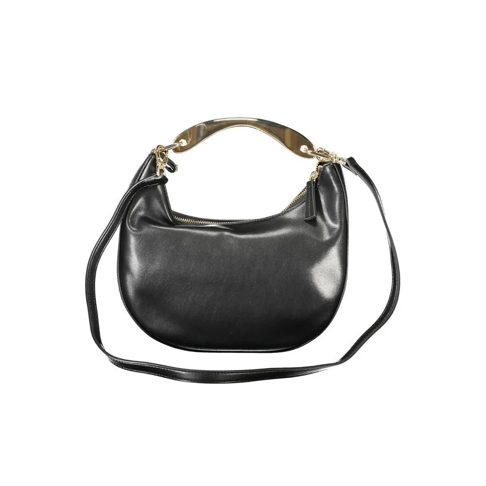 Twinset Black Polyethylene Women Handbag - Hobo Bags