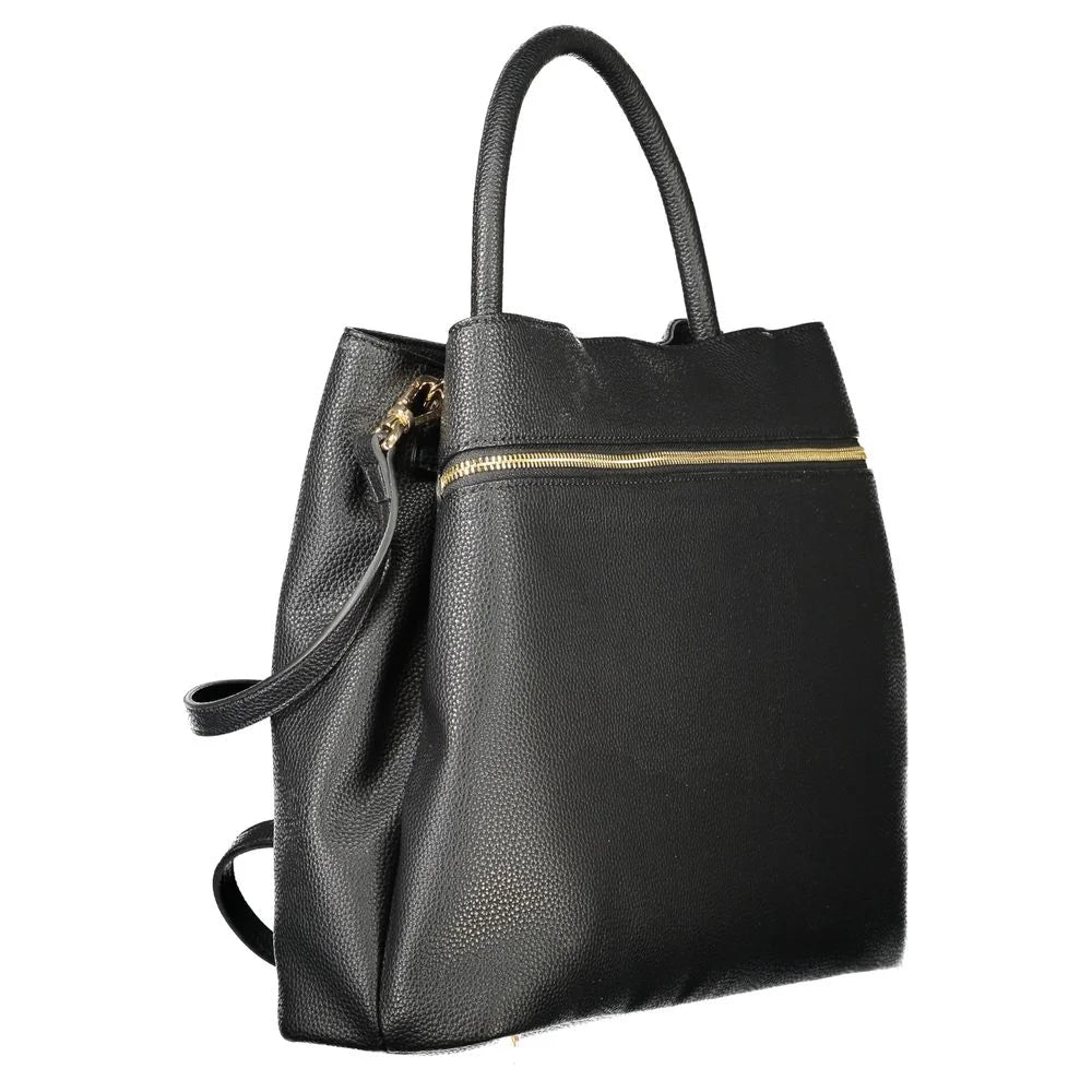 Twinset Black Polyethylene Women Handbag - Shopper Bags
