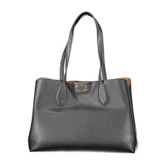 Twinset Black Polyethylene Women Handbag - Shopper Bags