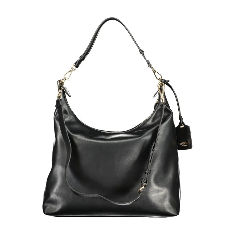 Twinset Black Polyurethane Women Handbag