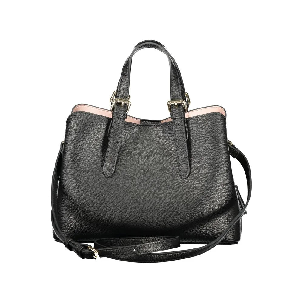 Twinset ’Black Polyurethane Women’s Handbag’ - Shoulder Bags