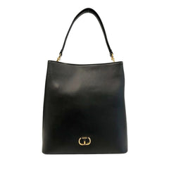 Twinset Black PU Women Shoulder Bag
