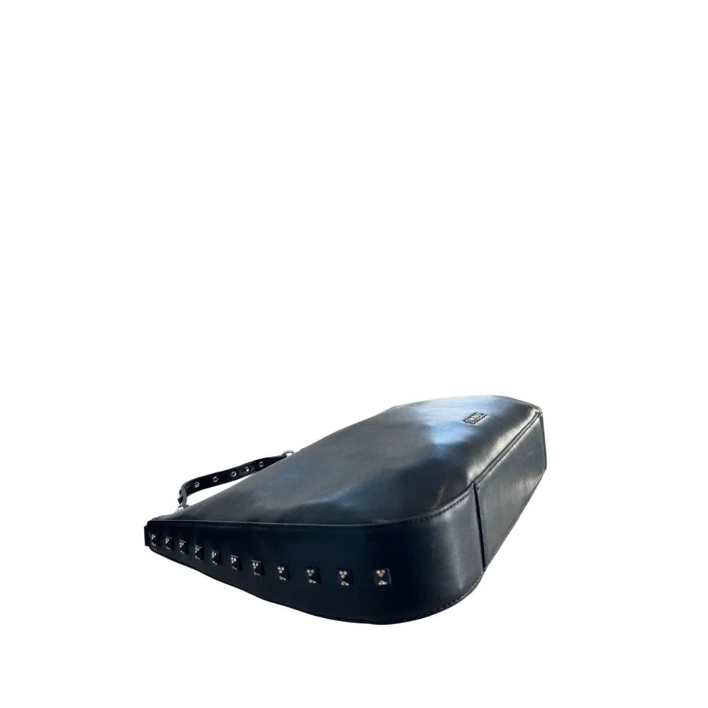 Twinset Black PU Women Shoulder Bag - Shoulder Bags