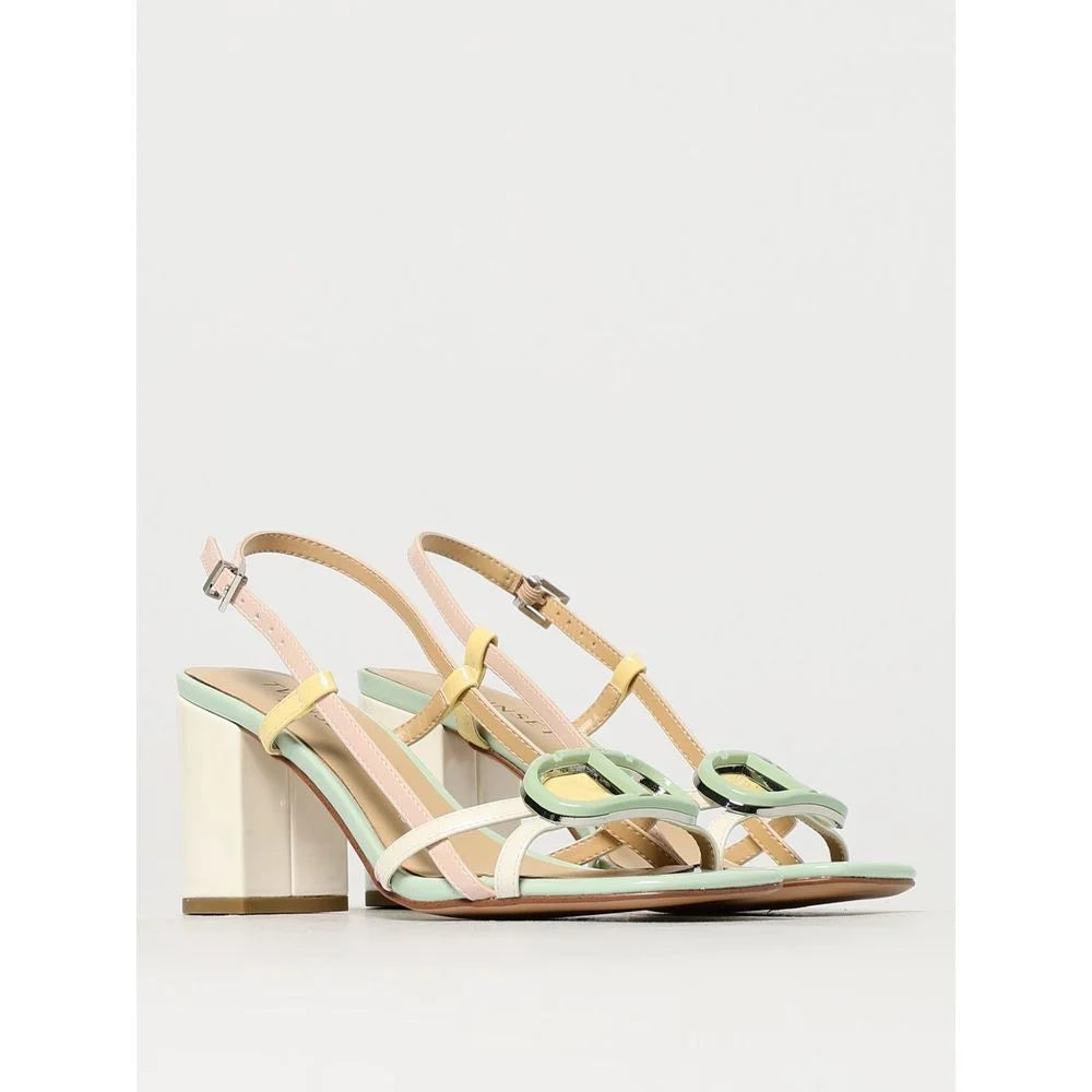 Twinset Blue Patent Leather Sandal - EU40/US10 - Sandals