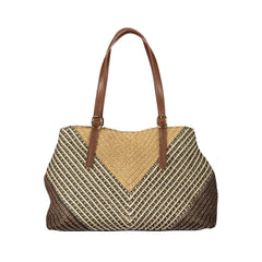 Bolso de poliéster marrón Twinset