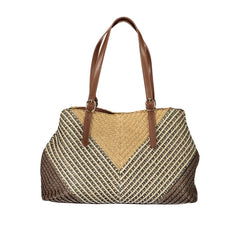 Bolso de poliéster marrón Twinset