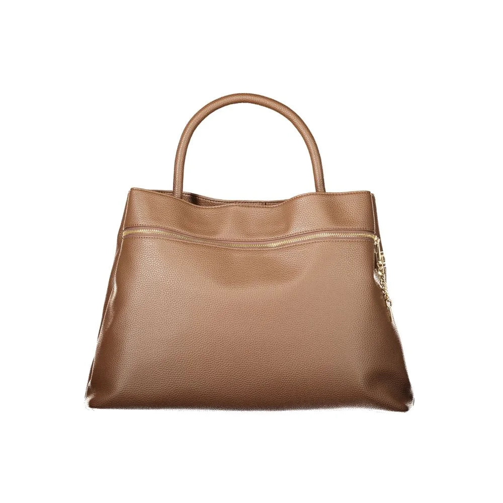 Twinset Brown Polyethylene Women Handbag - Shopper Bags
