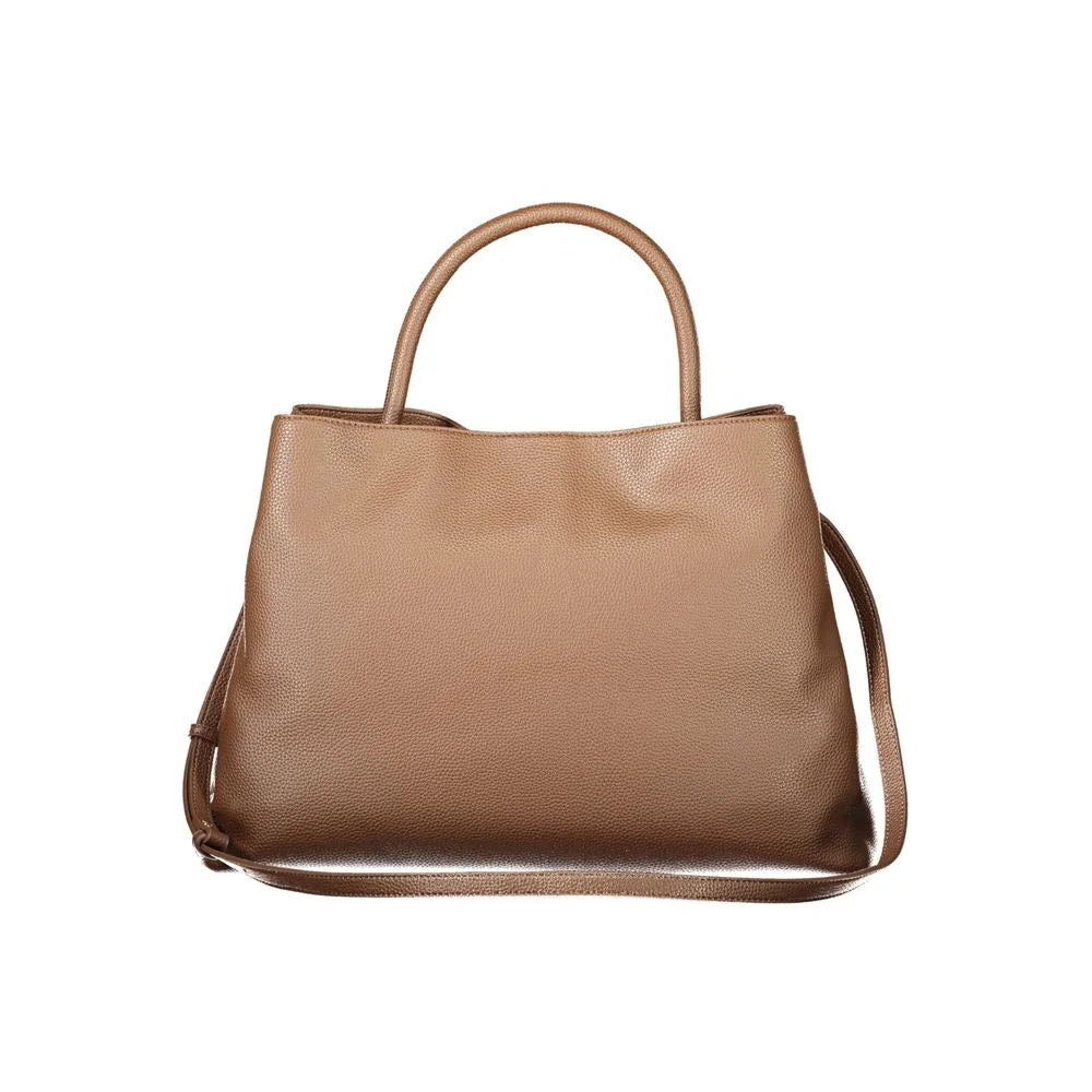 Twinset Brown Polyethylene Women Handbag - Shopper Bags