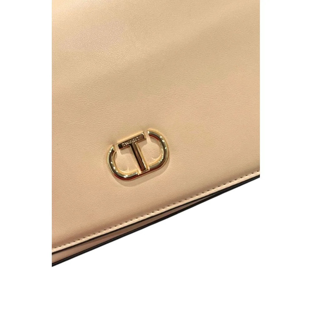 Twinset Pink PU Women Crossbody - Cross Body Bags