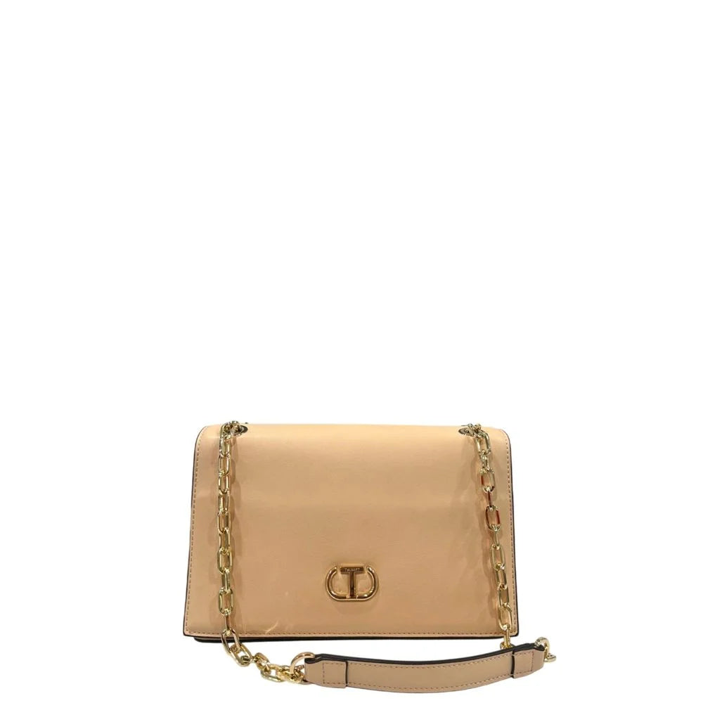 Twinset Pink PU Women Crossbody - Cross Body Bags