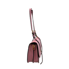 Twinset Pink PU Women Shoulder Bag - Shoulder Bags