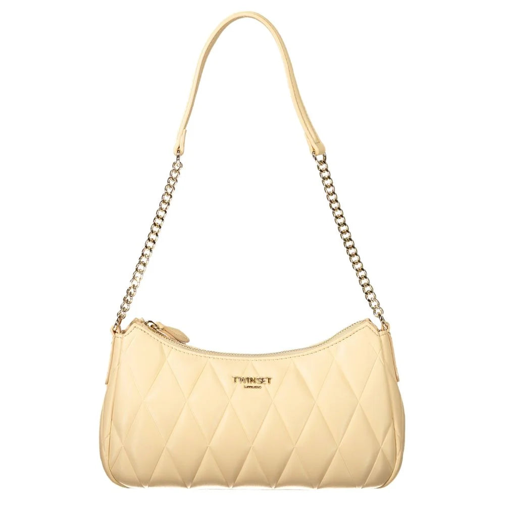 Twinset Rosa Poliuretano Women Handbag - Shoulder Bags