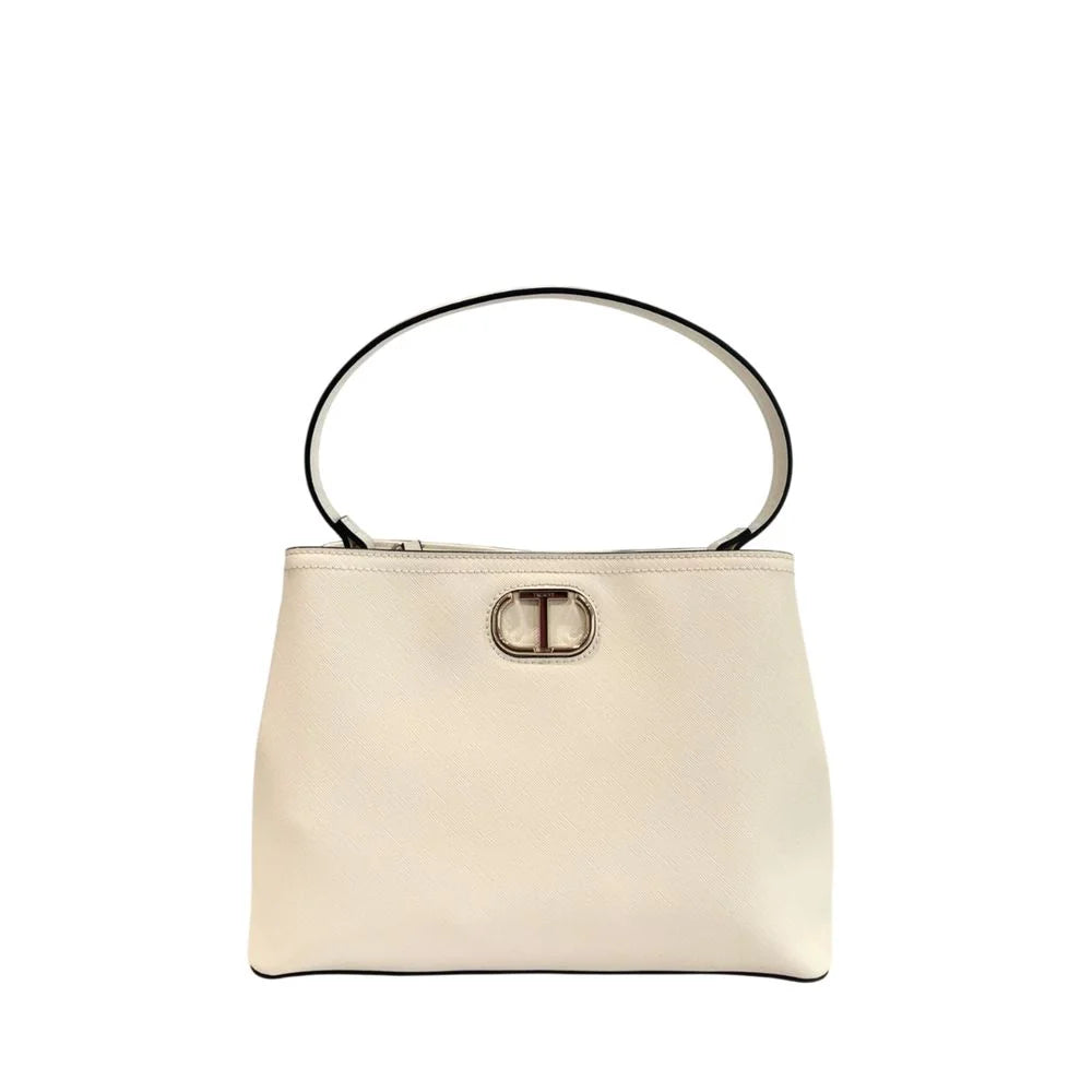 Twinset White PU Women Handbag