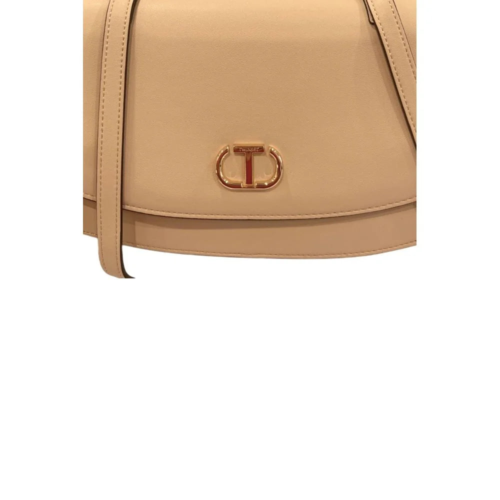 Twinset Yellow PU Women Crossbody - Cross Body Bags