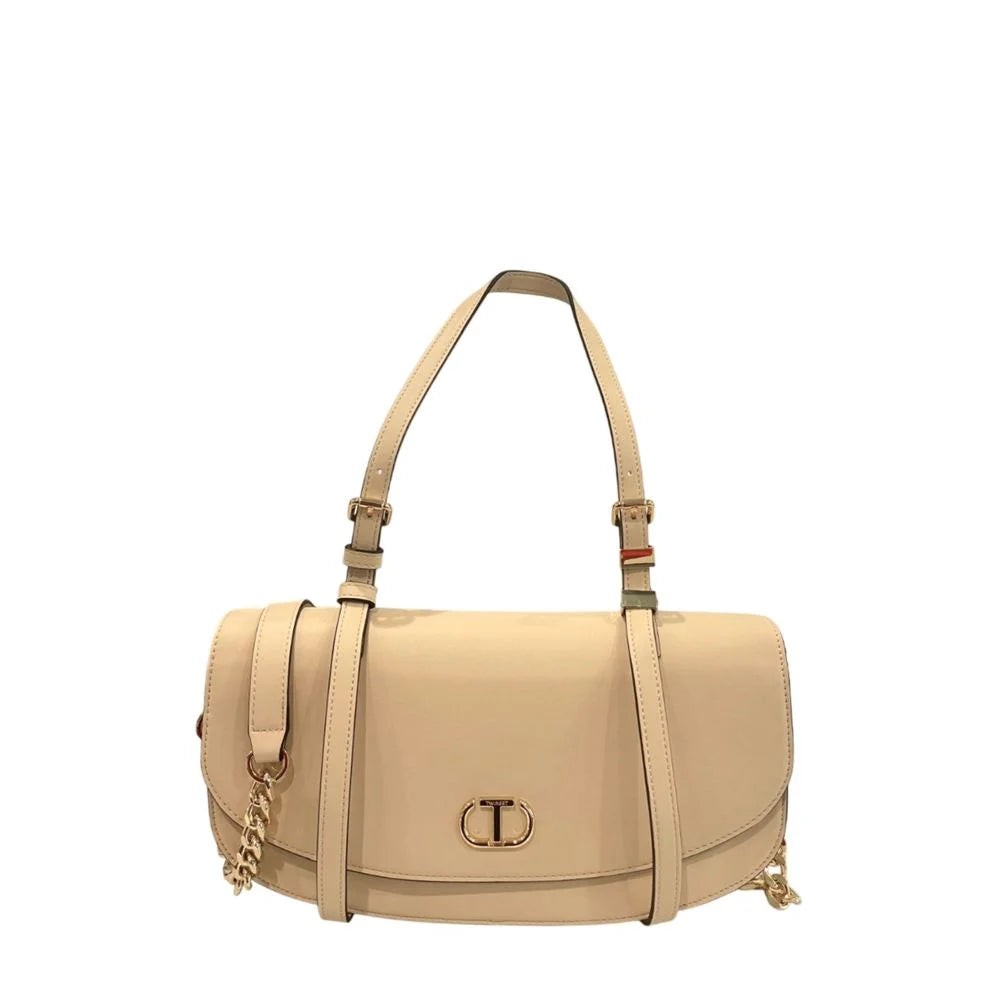 Twinset Yellow PU Women Crossbody - Cross Body Bags