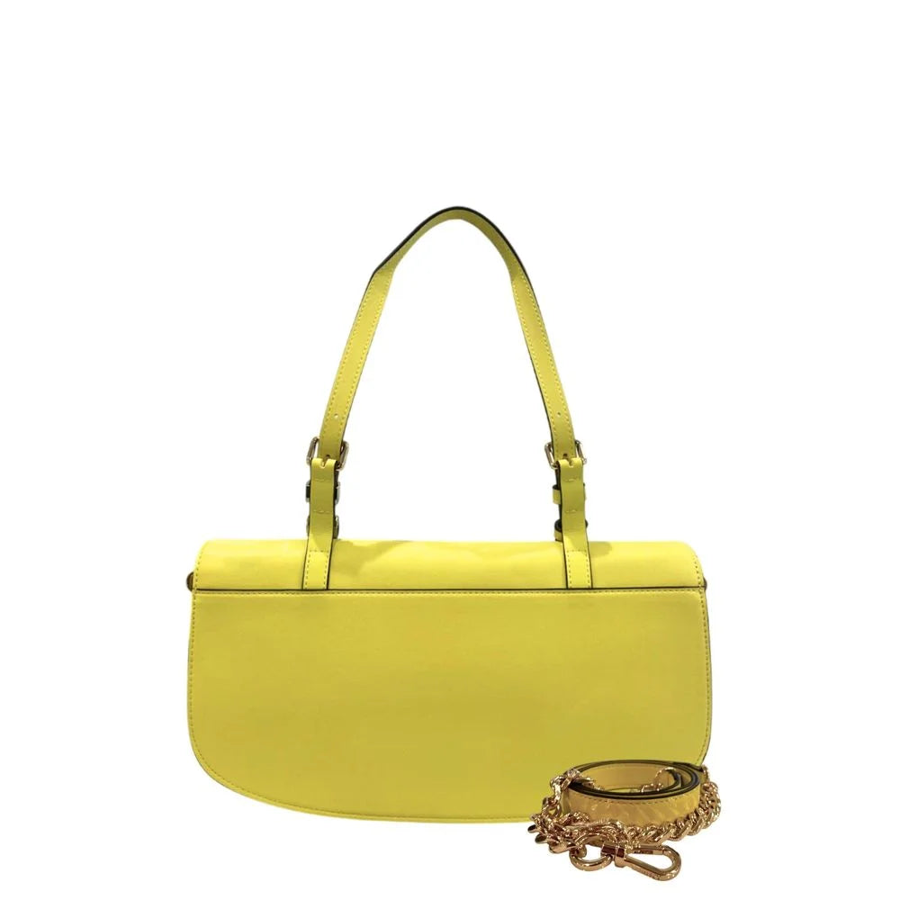 Twinset Yellow PU Women Shoulder Bag - Shoulder Bags