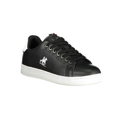 U.S. Grand Polo Black Polyester Sneaker