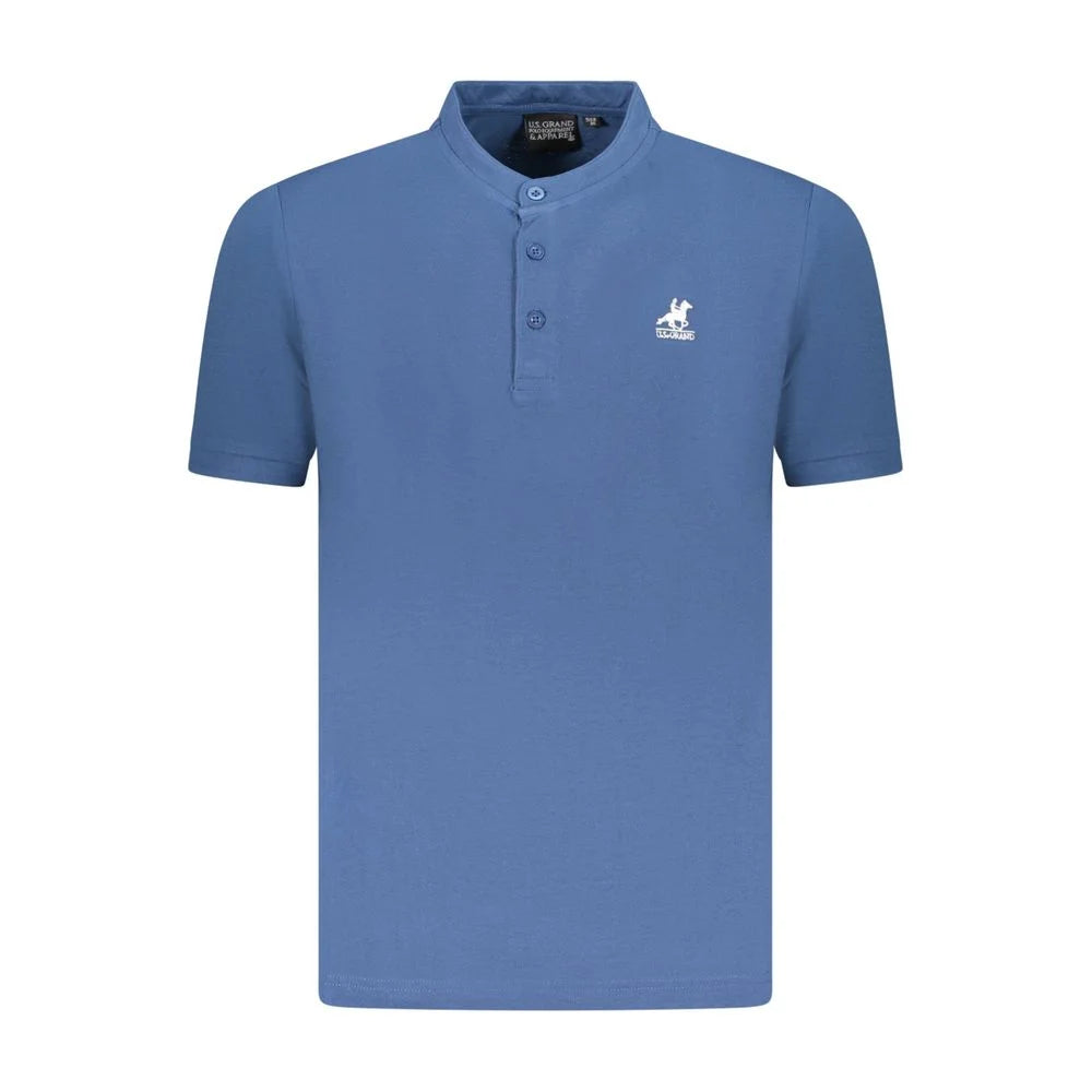 U.S. Grand Polo Blue Cotton Polo Shirt