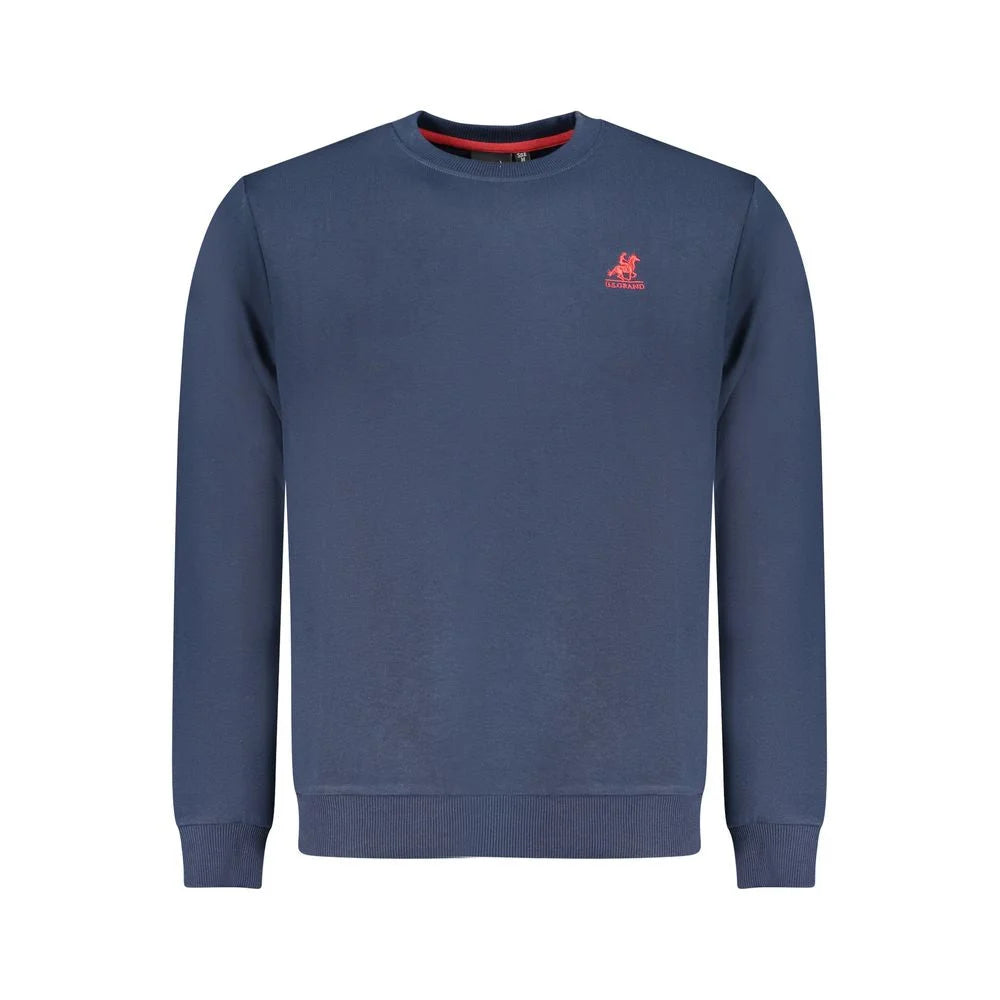 U.S. Grand Polo Blue Cotton Sweatshirt - S