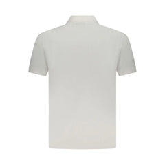 U.S. Grand Polo White Cotton Polo Shirt