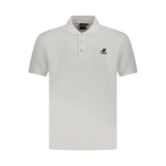 U.S. Grand Polo White Cotton Polo Shirt