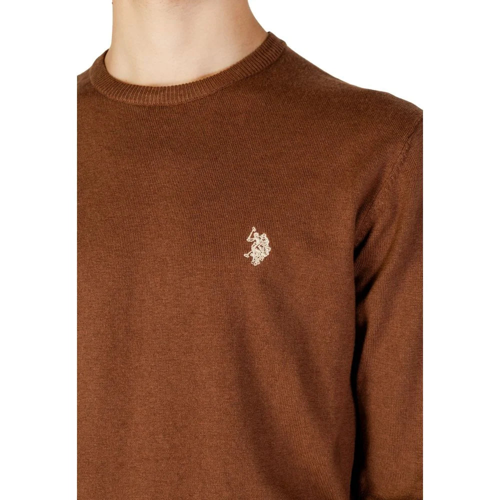 U.S. POLO ASSN. Beige Cotton Sweater - Sweaters