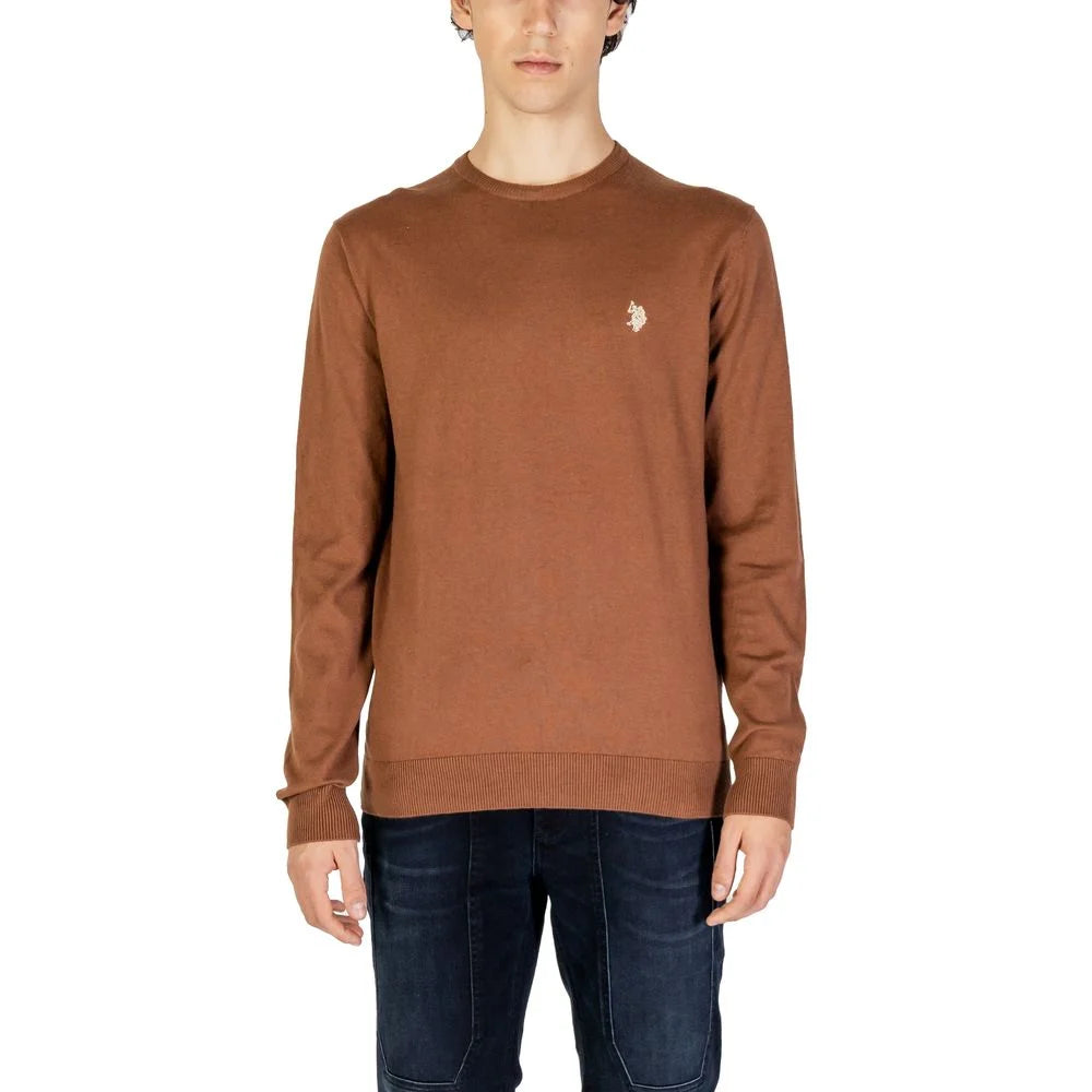 U.S. POLO ASSN. Beige Cotton Sweater - Sweaters