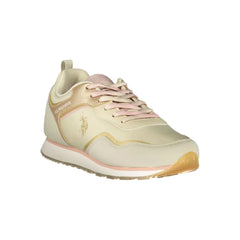 U.S. POLO ASSN. Beige Polyester Sneaker - EU35/US5 - Sneakers