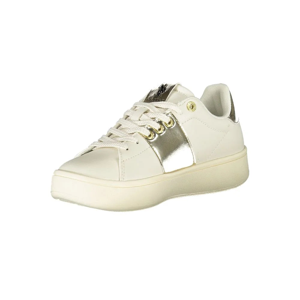 U.S. POLO ASSN. Beige Polyethylene Women Sneaker - EU37/US7 - Sneakers