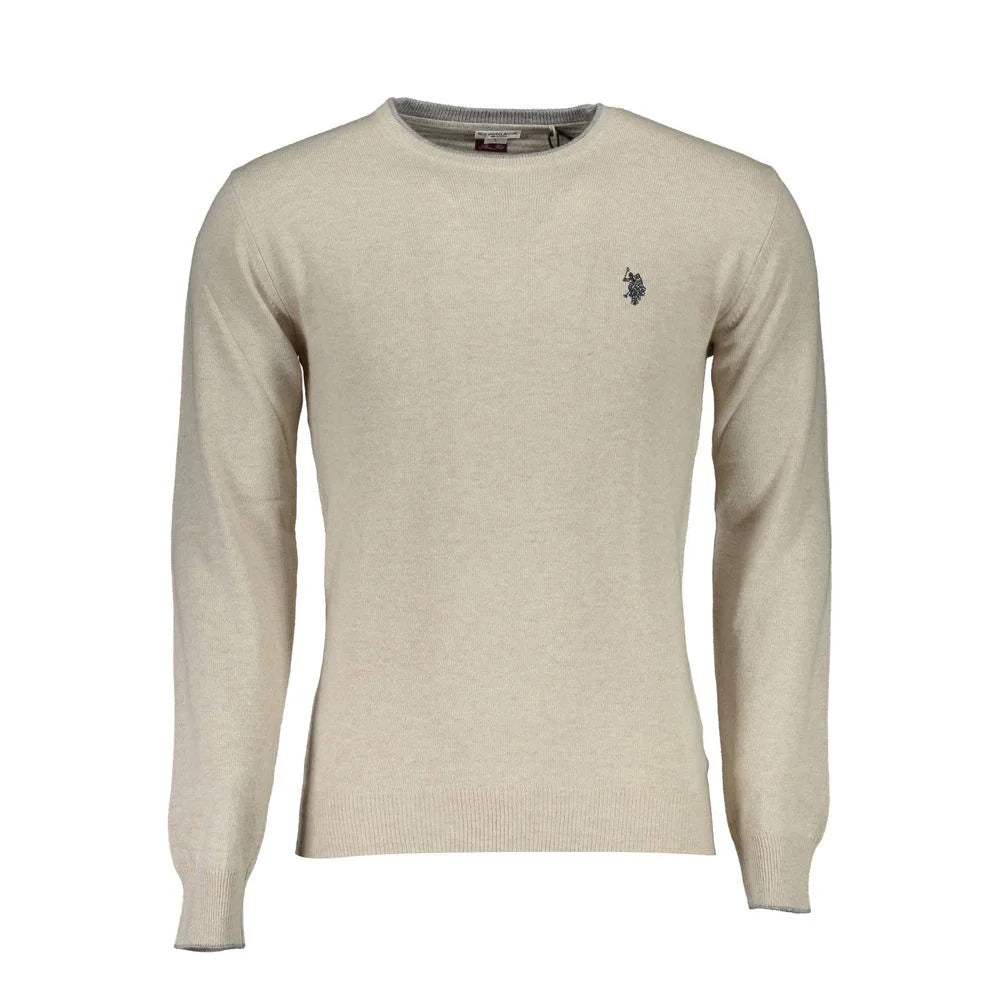 U.S. POLO ASSN. Beige Wool Sweater - XXL - Sweaters