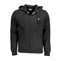 U.S. POLO ASSN. Black Cotton Men Sweater - XXL - Hoodies