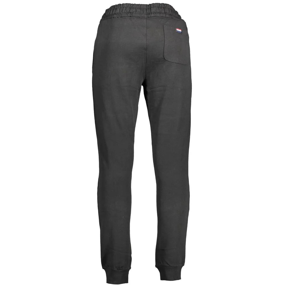 U.S. POLO ASSN. Black Cotton Pant - Joggers