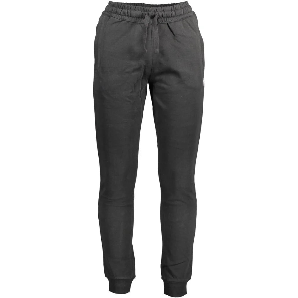 U.S. POLO ASSN. Black Cotton Pant - Joggers