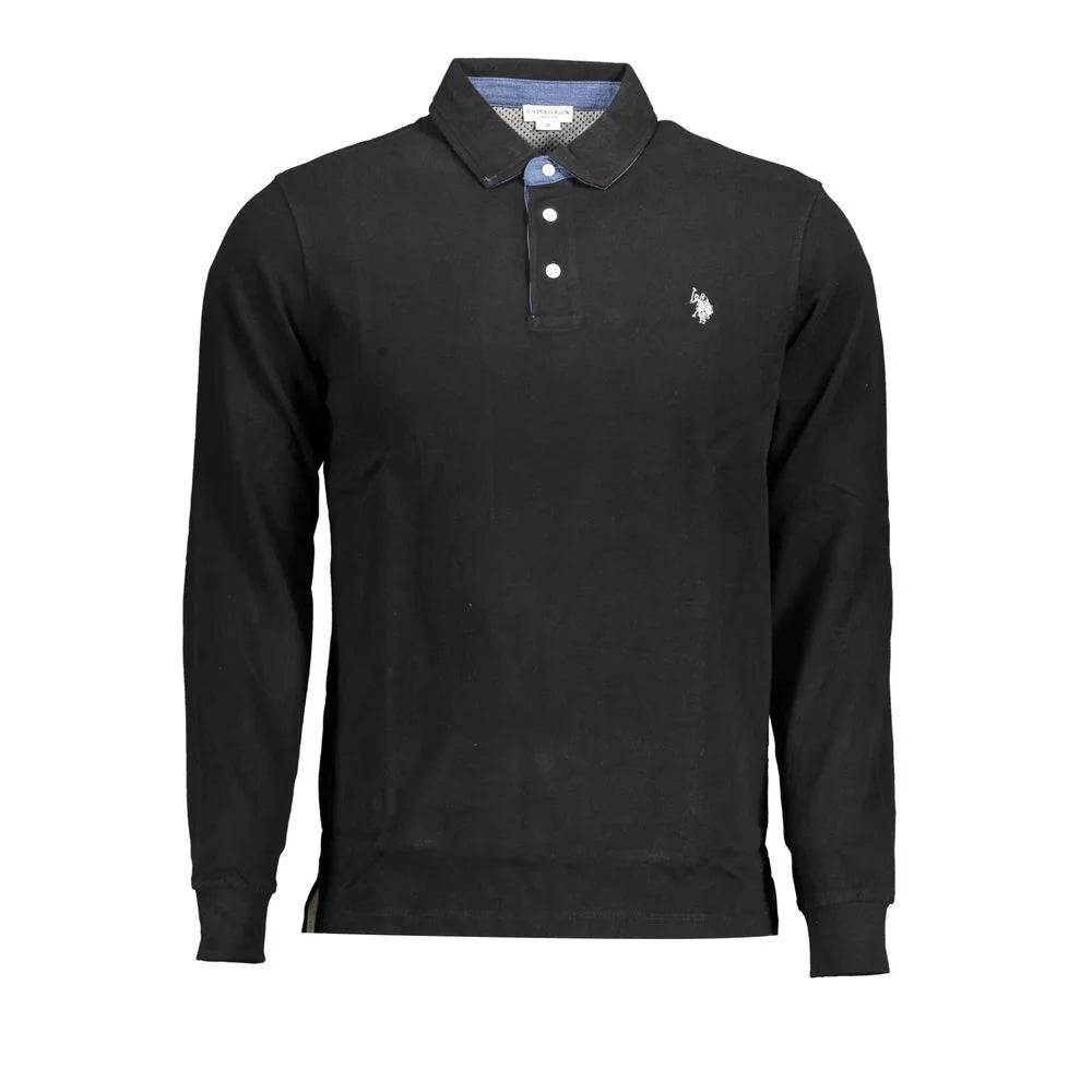 U.S. POLO ASSN. Black Cotton Polo Shirt - XXL - Polos