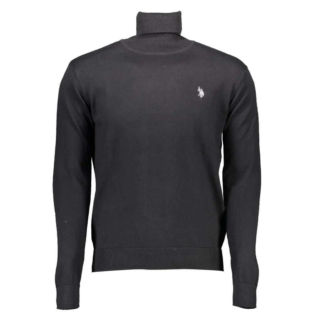 U.S. POLO ASSN. Black Cotton Sweater - XXL