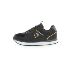 U.S. POLO ASSN. Black Polyester Sneaker - Athletic Shoes