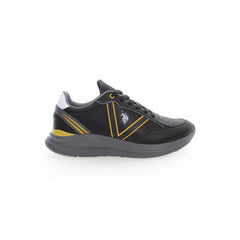 U.S. POLO ASSN. Black Polyester Sneaker - Athletic Shoes