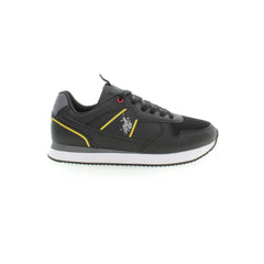 U.S. POLO ASSN. Black Polyester Sneaker - Athletic Shoes