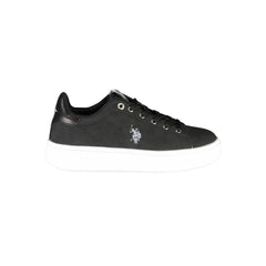 U.S. POLO ASSN. Black Polyester Women Sneaker - EU35/US5 - Sneakers