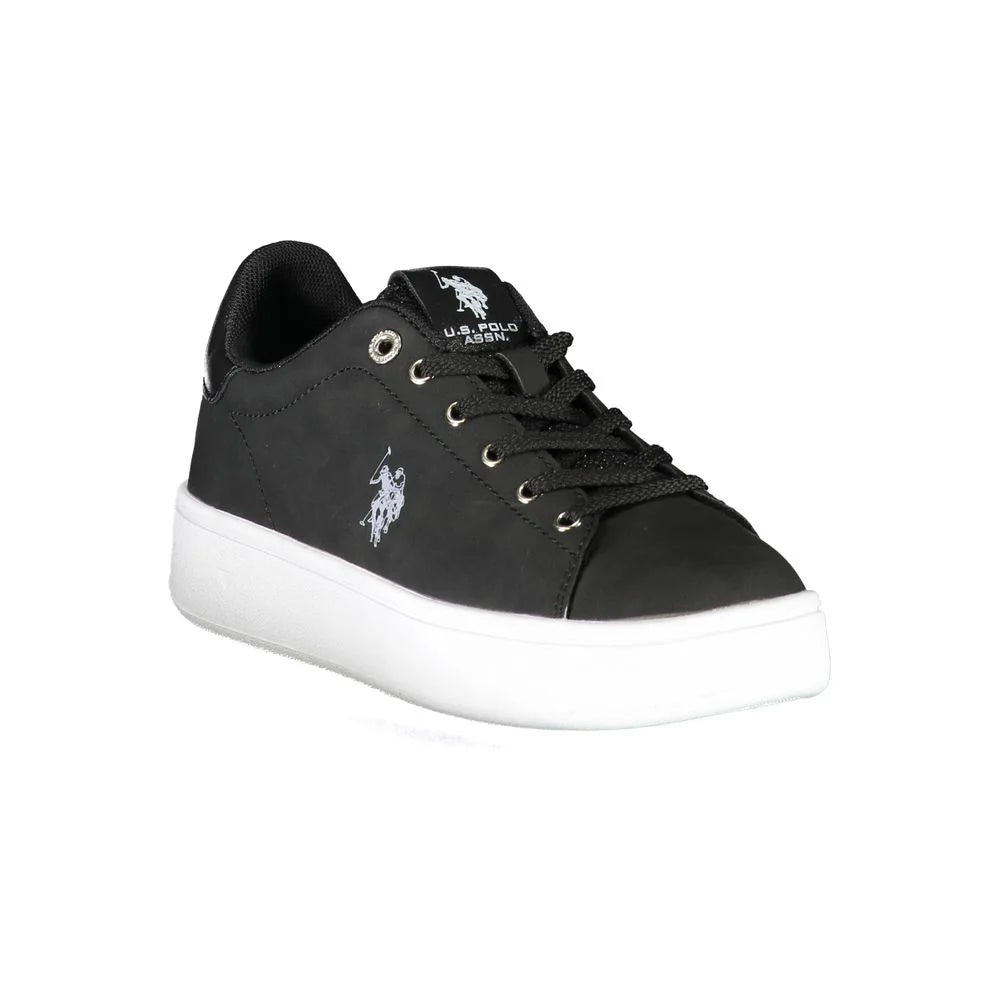 U.S. POLO ASSN. Black Polyester Women Sneaker - EU35/US5 - Sneakers