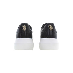 U.S. POLO ASSN. Black Polyester Women Sneaker - Sneakers